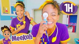 Meekah Visits an Indoor Playground | 1 HOUR OF MEEKAH! | Educational Videos for Kids