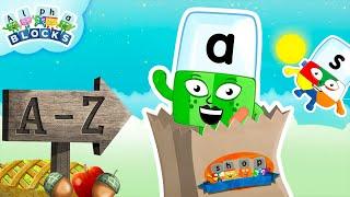 Autumn in Alphaland  | Learn to Spell and Read for Kids | Alphablocks