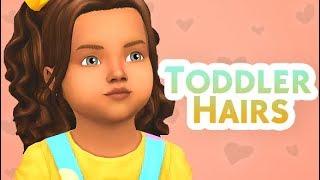 TODDLER HAIR ONLY! 31+ HAIRS W/LINKS | THE SIMS 4 // CC FINDS!