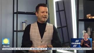 Кароліна Ашіон та Павло Рольник в гримерці