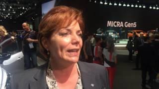 Catherine Perez introduces the new Nissan Micra Gen5