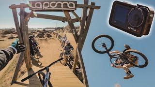 BIKE PARADISE 'LaPoma Bikepark' ️ + DJI Osmo Action 3 Test!