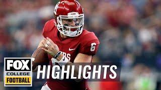 Oklahoma vs TCU | Highlights | FOX COLLEGE FOOTBALL