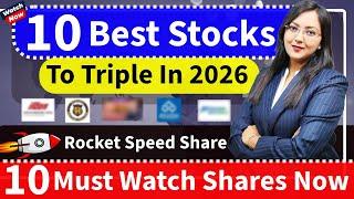 Best 10 Stocks To Triple In 2026 ? Must Watch Top 10 High Profit Shares To Buy Now | Nifty