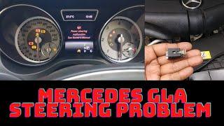 Mercedes steering problem /steering fail / mercedes-benz GLA 200