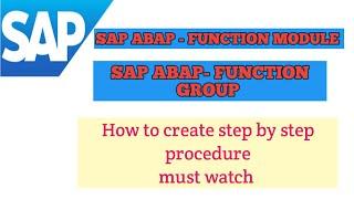 sap abap function module