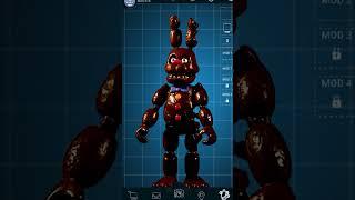 Action Figure Chocolate Bonnie FNaF Workshop Animation