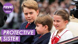 Moments Protective Princess Charlotte Kept Her Brothers in Line