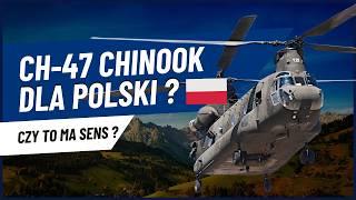 Polska może kupić CH-47 Chinook tylko... czy to ma sens?