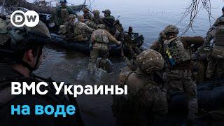 Как солдаты военно-морских сил ВСУ проводят учения в заминированных водах и под обстрелами дронов