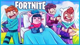 I win a game of Fortnite with Bronchitis... (IMPOSSIBLE CHALLENGE)