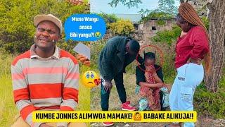 You will Cry after Watching! Kumbe Jonnes Alimnyanganya Babake Bibi! Baba Jonnes alilia Live!!