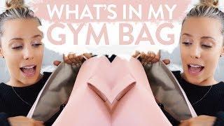 WHAT'S IN MY GYM BAG!? Beauty, Snacks & Essentials | Sarah's Day