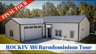 Barndominium Tour - 3 Bedroom - 2 Bath - 2400 SQFT