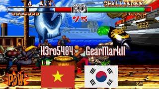 FT5 @samsho2: H3ro5484 (VN) vs GearMarkII (KR) [Samurai Shodown II Fightcade] Mar 29