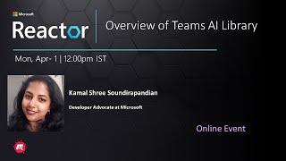 Overview of Teams AI Library