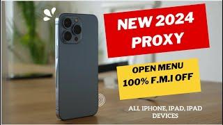 Auto Turn 0ff F.M.I iDevices Open Menu with Proxy method 03/2024