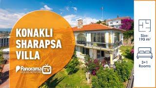 KONAKLI SHARAPSA VILLA FOR SALE I ALANYA I TURKEY I PANORAMA HOMES NETWORK