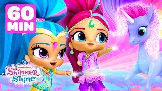 Shimmer and Shine Use Glitter Gem Rings to Learn Magic! + MORE Full Episodes | Shimmer and Shine