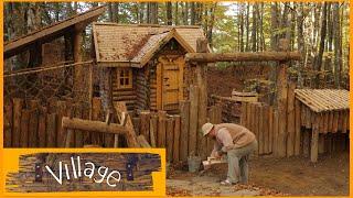 Village Life in the Forest. Expansion of Farming in the style of Bushcraft. DIY