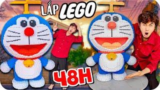 Thái Chuối | Thử Thách 48H Lắp Ráp LEGO Doraemon Khổng Lồ