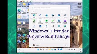 Hands on with Windows 11 Insider Preview Build 26236