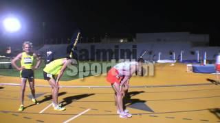 SPORTFILM 10130R   RUNNERS ON TRACK NIGHT, FINISH OF RACE HD W