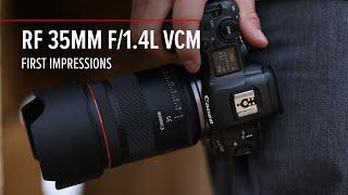 RF 35mm F/1.4L VCM First Impressions with Noriaki Fukushima