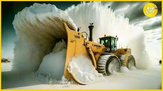 Extreme Fast Snow Plowing - The World's Biggest & Most Powerful Snow Blower & Removal Machines