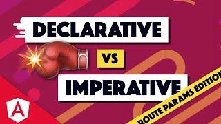Making route params easier with reactive coding