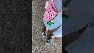 подробное видео как связать есть на моем канале 🫶 #вязаниеизтрикотажнойпряжи #вяжемкрючком