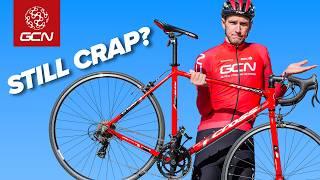 Can We Make The CHEAPEST Road Bike GOOD?!