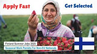 Strawberry Picking & Packing Seasonal Jobs in Finland Summer 2025