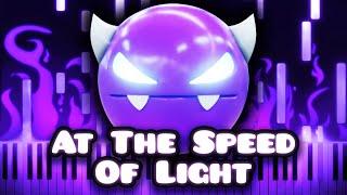 At The Speed Of Light - Geometry Dash | Piano Tutorial