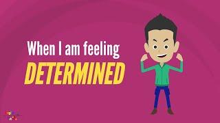 When I am feeling Determined | Feeling and Emotion Management by BabyA Nursery Channel