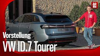 VW ID.7 Tourer (2024) | Der erste Elektro-Kombi von VW im Check | Vorstellung mit Jan Götze