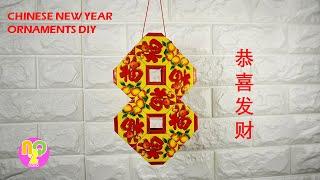 GONG XI FA CAI | Cara Membuat Hiasan Imlek dari Angpao | Chinese New Year Ornaments DIY