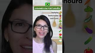 Os legumes em português 