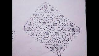 latest rangoli designs | butterfly muggulu | festivals rangoli designs | @vakitlo muggulu