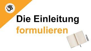 Die Einleitung formulieren- Prüfungstraining mit JP