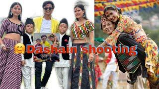 Dashain vlog/bina/aava,, shooting garda ko dukha ra ramailo #shootingvlog