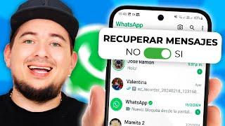 SECRET REVEALED: Recover WhatsApp Conversations 2024 Without Errors!