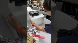How To Change Your CF410X Cartridge | HP Color LaserJet Pro MFP M477