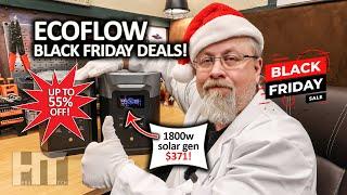 ECOFLOW Black Friday Solar Generator Power Station Deals!