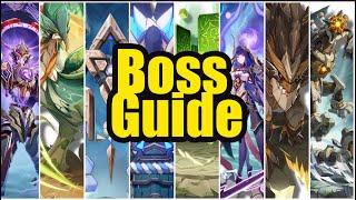 Genshin Impact: All Boss Guides - Weekly Trounce Bosses and Normal Bosses