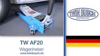 TW AF20: 2000 kg Doppelhub-Wagenheber von TWIN BUSCH®