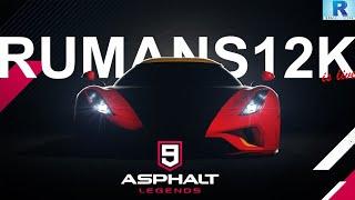 NEW CAR ? | 9 ASPHALT LEGENDS | RUMANS12K GAMING | RUMANS12K