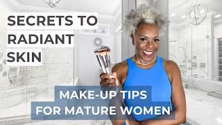 65 and Glowing My Go-To Makeup Routine for Mature Skin | Angel Cornelius