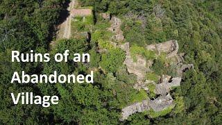 Rinval: ancient abandoned village in the French Cevennes - Village abandonné