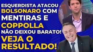 SENSACIONAL! COPPOLLA DEU LIÇÃO EM ESQUERDISTA EM DEBATE QUENTE!